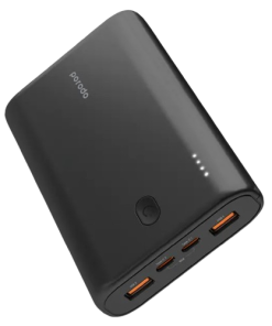 Porodo With Out Cable USB-A, Type-C And Compact Power Bank